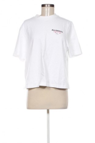 Damen T-Shirt AllSaints, Größe M, Farbe Weiß, Preis 49,99 €