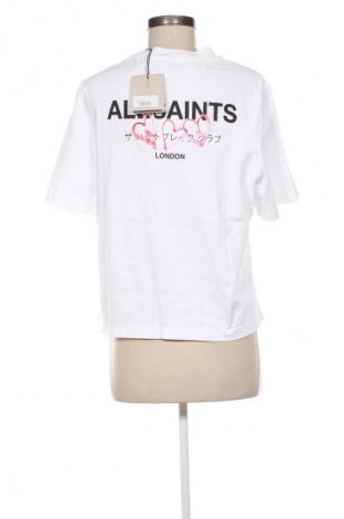Damen T-Shirt AllSaints, Größe M, Farbe Weiß, Preis 49,99 €