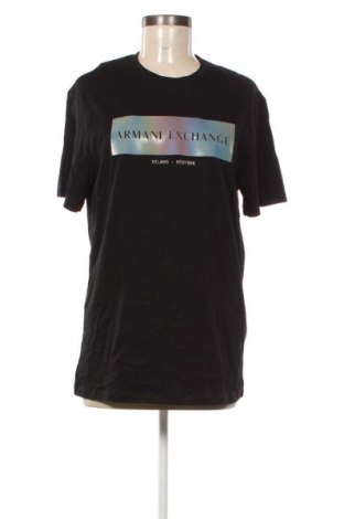 Tricou de femei Armani Exchange, Mărime M, Culoare Negru, Preț 248,99 Lei