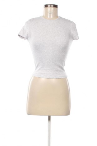 Damen T-Shirt Bershka, Größe M, Farbe Grau, Preis € 19,99