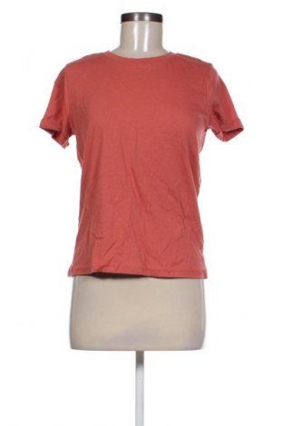 Damen T-Shirt Bershka, Größe M, Farbe Beige, Preis 14,32 €