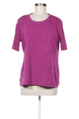 Γυναικείο t-shirt Canda, Μέγεθος L, Χρώμα Βιολετί, Τιμή 16,00 €