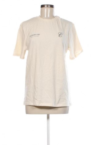 Damski T-shirt Closure, Rozmiar XS, Kolor Beżowy, Cena 134,99 zł