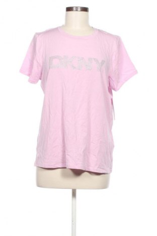 Γυναικείο t-shirt DKNY, Μέγεθος M, Χρώμα Βιολετί, Τιμή 55,99 €