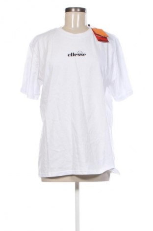 Γυναικείο t-shirt Ellesse, Μέγεθος L, Χρώμα Λευκό, Τιμή 26,99 €