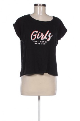 Damski T-shirt Esmara, Rozmiar S, Kolor Czarny, Cena 39,00 zł