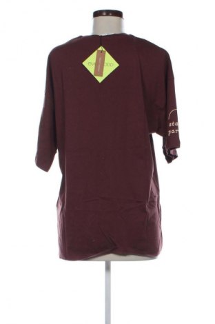 Γυναικείο t-shirt Even&Odd, Μέγεθος XS, Χρώμα Καφέ, Τιμή 17,99 €