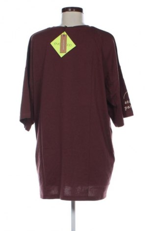 Γυναικείο t-shirt Even&Odd, Μέγεθος XL, Χρώμα Καφέ, Τιμή 17,99 €