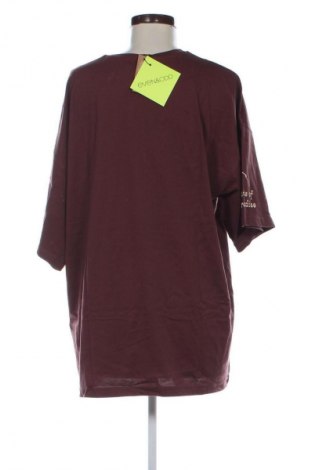 Γυναικείο t-shirt Even&Odd, Μέγεθος L, Χρώμα Καφέ, Τιμή 17,99 €