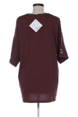 Damski T-shirt Even&Odd, Rozmiar XL, Kolor Czerwony, Cena 91,99 zł