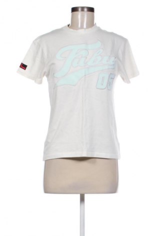 Damen T-Shirt FUBU, Größe XS, Farbe Ecru, Preis 6,99 €