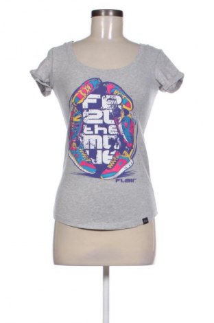 Damski T-shirt Flair, Rozmiar XS, Kolor Szary, Cena 57,49 zł