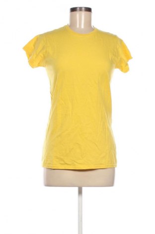 Damen T-Shirt Gildan, Größe L, Farbe Gelb, Preis € 5,99