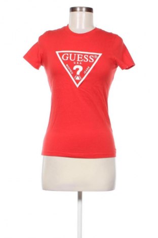 Tricou de femei Guess, Mărime XS, Culoare Roșu, Preț 84,21 Lei