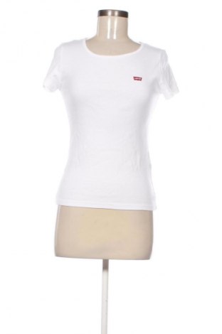 Γυναικείο t-shirt Levi's, Μέγεθος S, Χρώμα Λευκό, Τιμή 31,99 €
