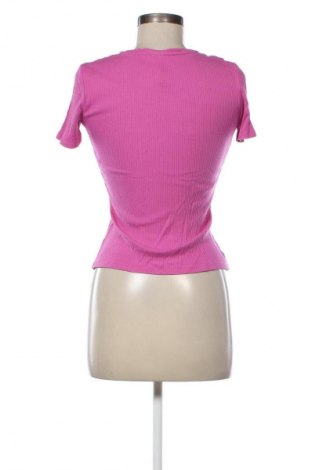 Damski T-shirt Mohito, Rozmiar S, Kolor Fioletowy, Cena 40,45 zł