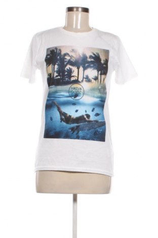 Γυναικείο t-shirt Nukutavake, Μέγεθος XL, Χρώμα Λευκό, Τιμή 13,81 €
