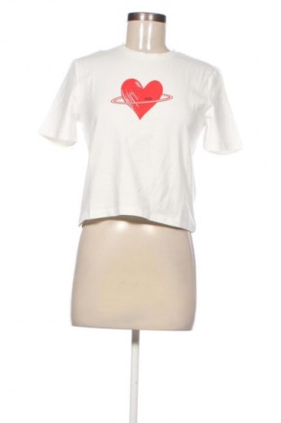 Γυναικείο t-shirt ONLY, Μέγεθος S, Χρώμα Λευκό, Τιμή 19,99 €