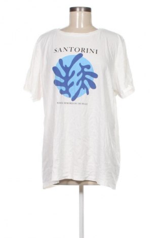 Γυναικείο t-shirt ONLY Carmakoma, Μέγεθος XL, Χρώμα Λευκό, Τιμή 19,99 €