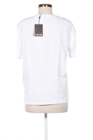 Damski T-shirt Pieces, Rozmiar XL, Kolor Biały, Cena 71,26 zł