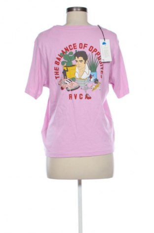 Dámske tričko RVCA, Veľkosť M, Farba Ružová, Cena  23,95 €