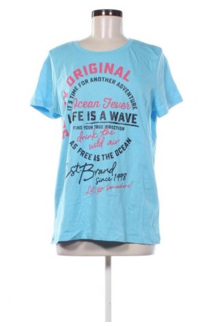Tricou de femei Soccx, Mărime XL, Culoare Albastru, Preț 164,63 Lei