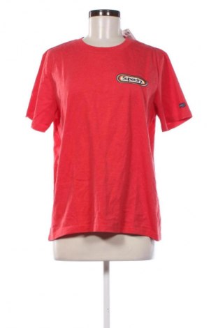 Damski T-shirt Superdry, Rozmiar L, Kolor Czerwony, Cena 40,45 zł
