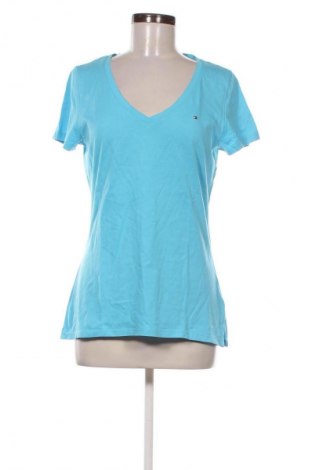 Γυναικείο t-shirt Tommy Hilfiger, Μέγεθος L, Χρώμα Μπλέ, Τιμή 21,99 €