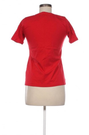 Γυναικείο t-shirt Tommy Hilfiger, Μέγεθος XS, Χρώμα Κόκκινο, Τιμή 17,39 €