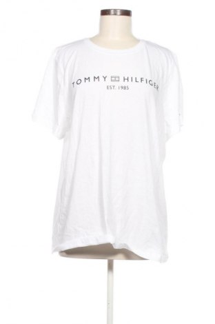 Damen T-Shirt Tommy Hilfiger, Größe 3XL, Farbe Weiß, Preis 53,99 €