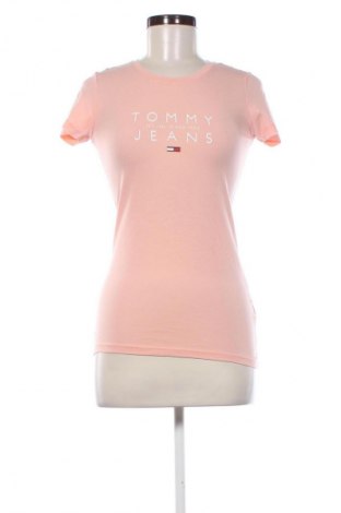 Damen T-Shirt Tommy Jeans, Größe XS, Farbe Rosa, Preis 19,42 €