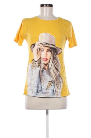 Damen T-Shirt Unbranded, Größe XL, Farbe Gelb, Preis 8,70 €