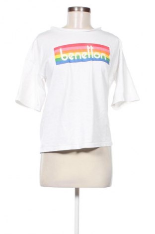 Női póló United Colors Of Benetton, Méret M, Szín Fehér, Ár 3 602 Ft
