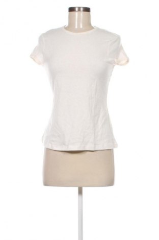 Γυναικείο t-shirt Weekday, Μέγεθος S, Χρώμα Εκρού, Τιμή 12,99 €
