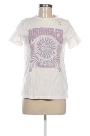 Tricou de femei Wrangler, Mărime S, Culoare Alb, Preț 214,99 Lei