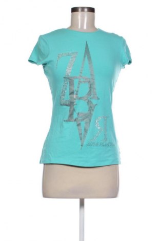 Tricou de femei Zara, Mărime M, Culoare Verde, Preț 31,58 Lei