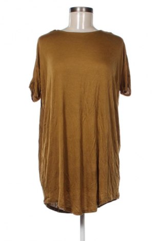 Damen T-Shirt Zara, Größe S, Farbe Braun, Preis 6,14 €