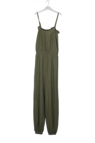 Salopetă lungă de damă Bershka, Mărime XS, Culoare Verde, Preț 126,00 Lei