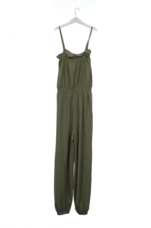 Salopetă lungă de damă Bershka, Mărime XS, Culoare Verde, Preț 126,00 Lei