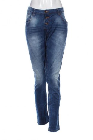 Blugi de femei Amisu, Mărime XL, Culoare Albastru, Preț 100,99 Lei