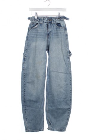 Blugi de femei Bershka, Mărime XXS, Culoare Albastru, Preț 76,32 Lei