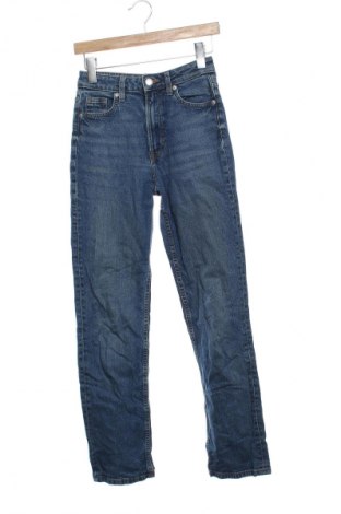 Damskie jeansy H&M, Rozmiar XS, Kolor Niebieski, Cena 95,99 zł