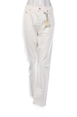 Blugi de femei Levi's, Mărime L, Culoare Alb, Preț 594,99 Lei