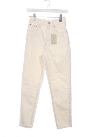 Blugi de femei Mango, Mărime XXS, Culoare Ecru, Preț 202,63 Lei