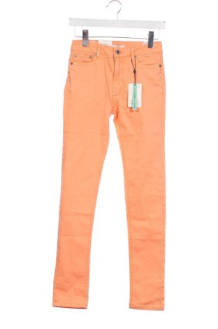 Дамски дънки Pepe Jeans, Размер XS, Цвят Оранжев, Цена 174,99 лв.