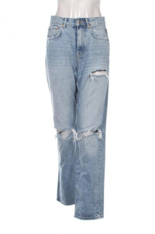 Damskie jeansy Perfect Jeans By Gina Tricot, Rozmiar S, Kolor Niebieski, Cena 111,99 zł