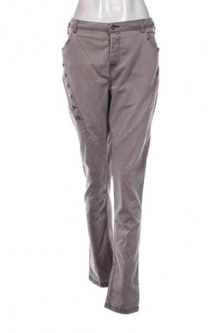 Damskie jeansy Ulla Popken, Rozmiar XL, Kolor Popielaty róż, Cena 94,34 zł