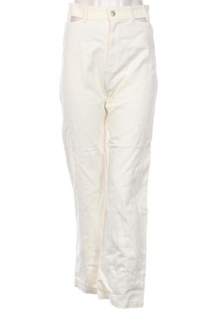 Damskie jeansy Unbranded, Rozmiar S, Kolor ecru, Cena 95,99 zł