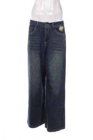 Damskie jeansy Unbranded, Rozmiar L, Kolor Niebieski, Cena 66,39 zł