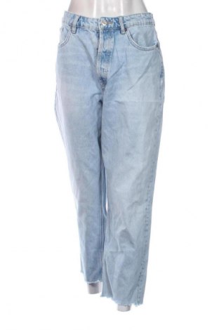Damskie jeansy Zara, Rozmiar XL, Kolor Niebieski, Cena 40,99 zł